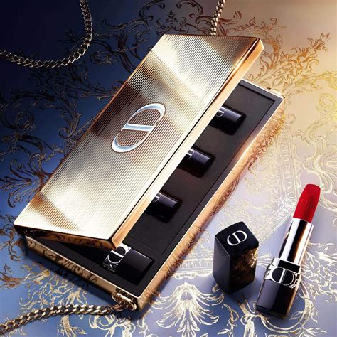 rouge dior minaudiere clutch limited edition|rouge dior minaudiere lipstick.